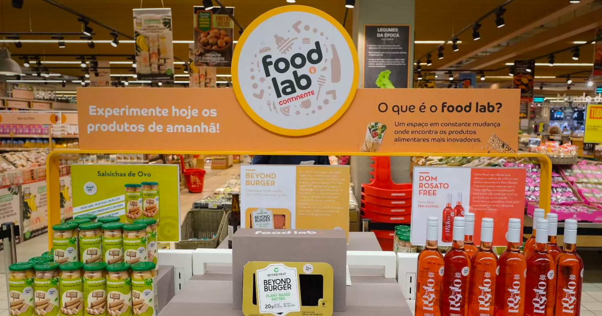 Conceito Food Lab do Continente conta com parceria da Brandp
