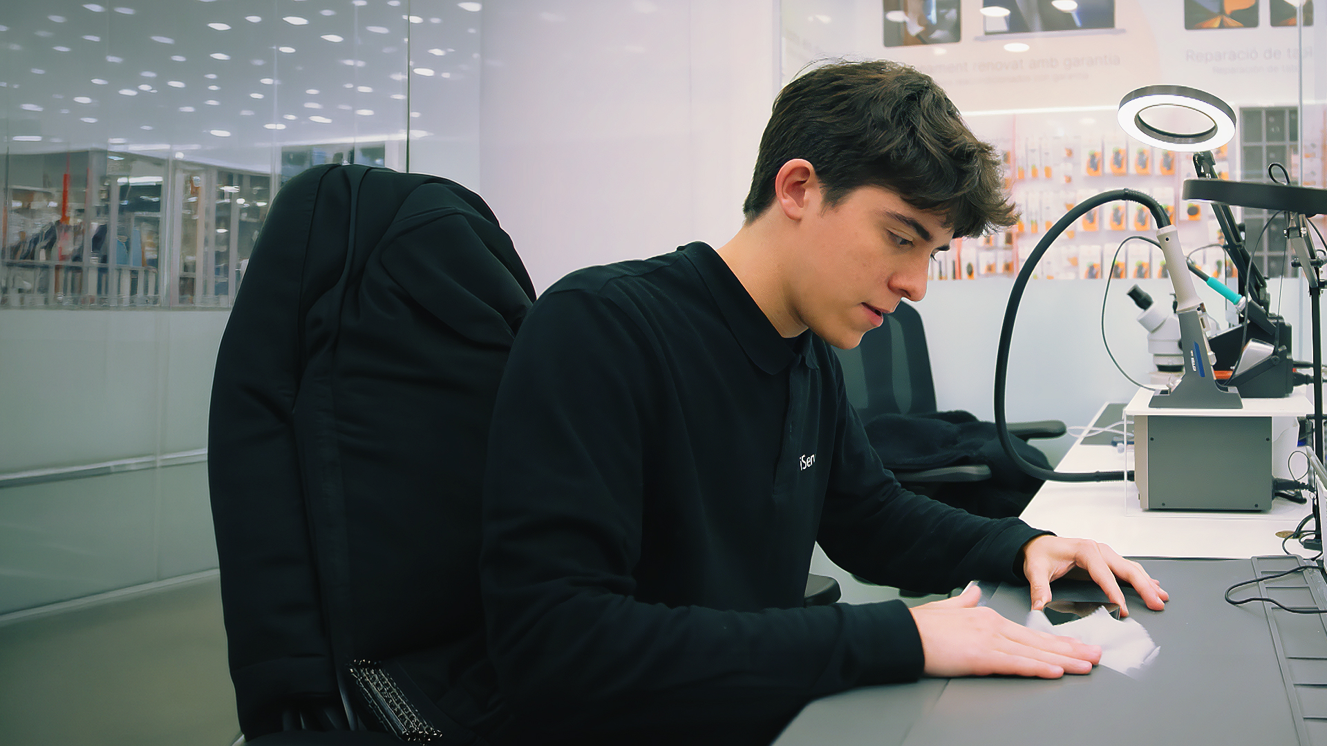 Da ponta dos dedos para o mundo