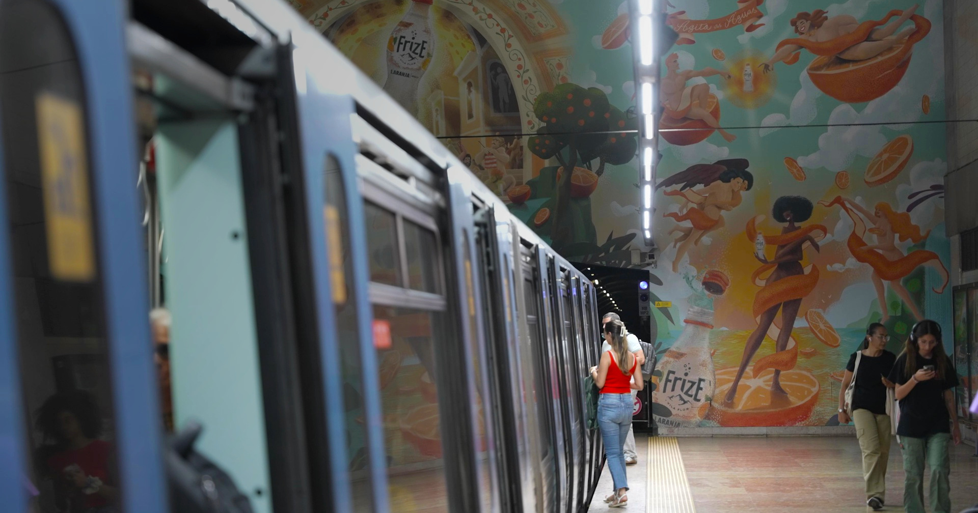 Agitar o metro de Lisboa