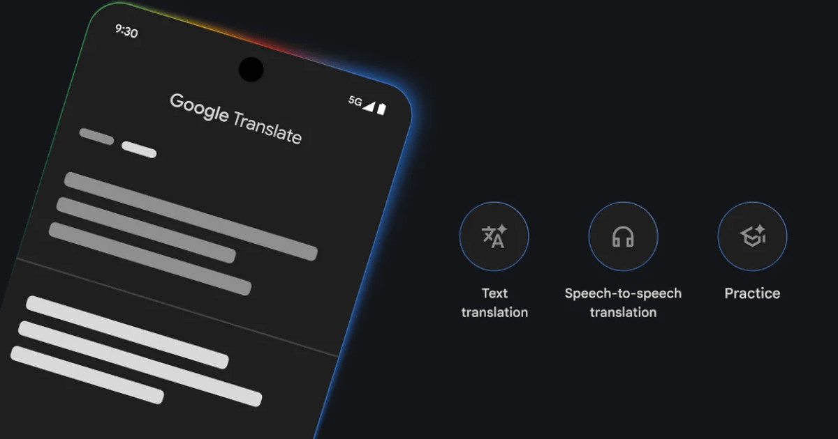 Google Translate integra IA Gemini e traz tradução de voz em tempo real