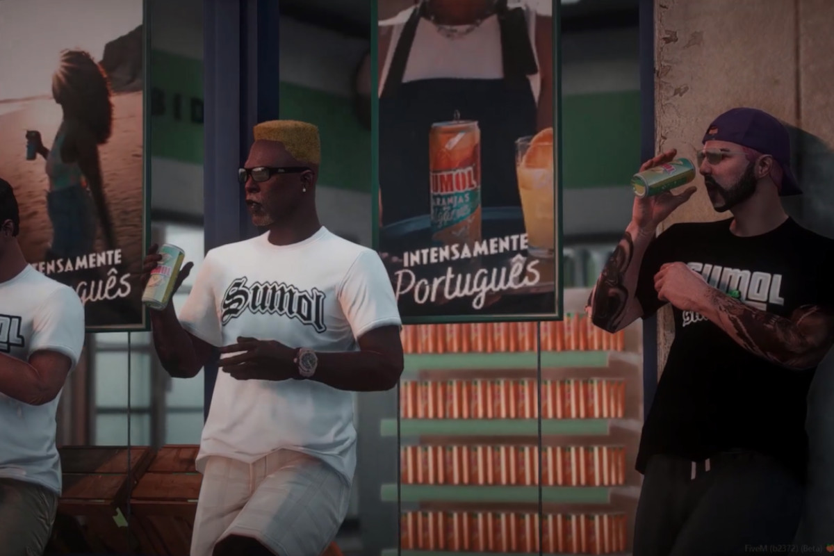 Sumol ativa-se no famoso jogo Grand Theft Auto