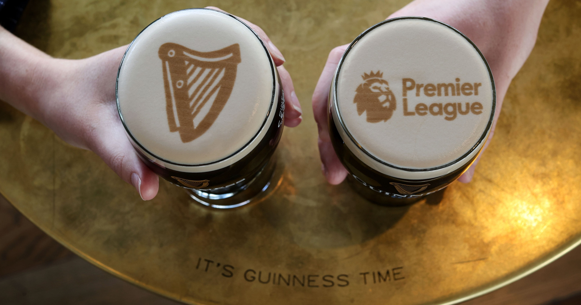 Guinness é a cerveja oficial da Premier League