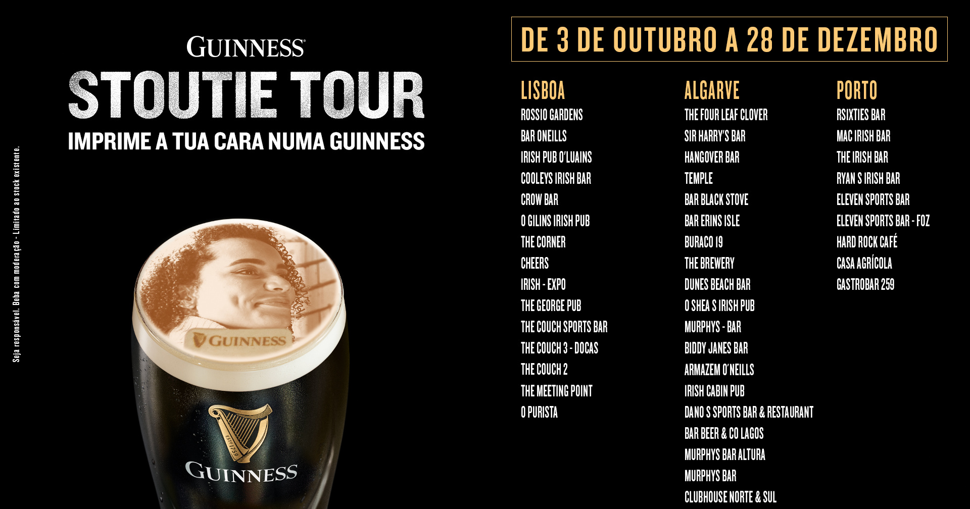 Guinness leva fãs portugueses da Premier League numa ‘Stoutie Tour’