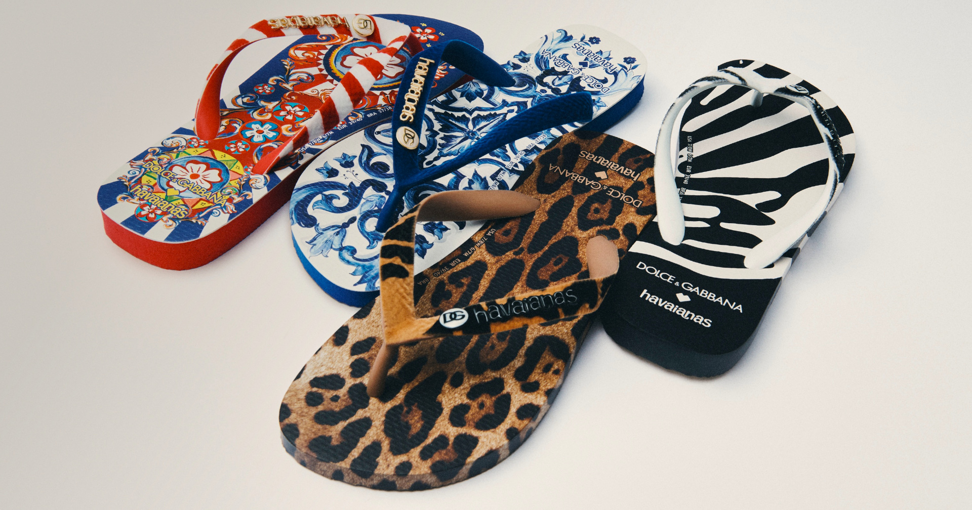 Havaianas e Dolce &amp; Gabbana juntam-se para coleção exclusiva