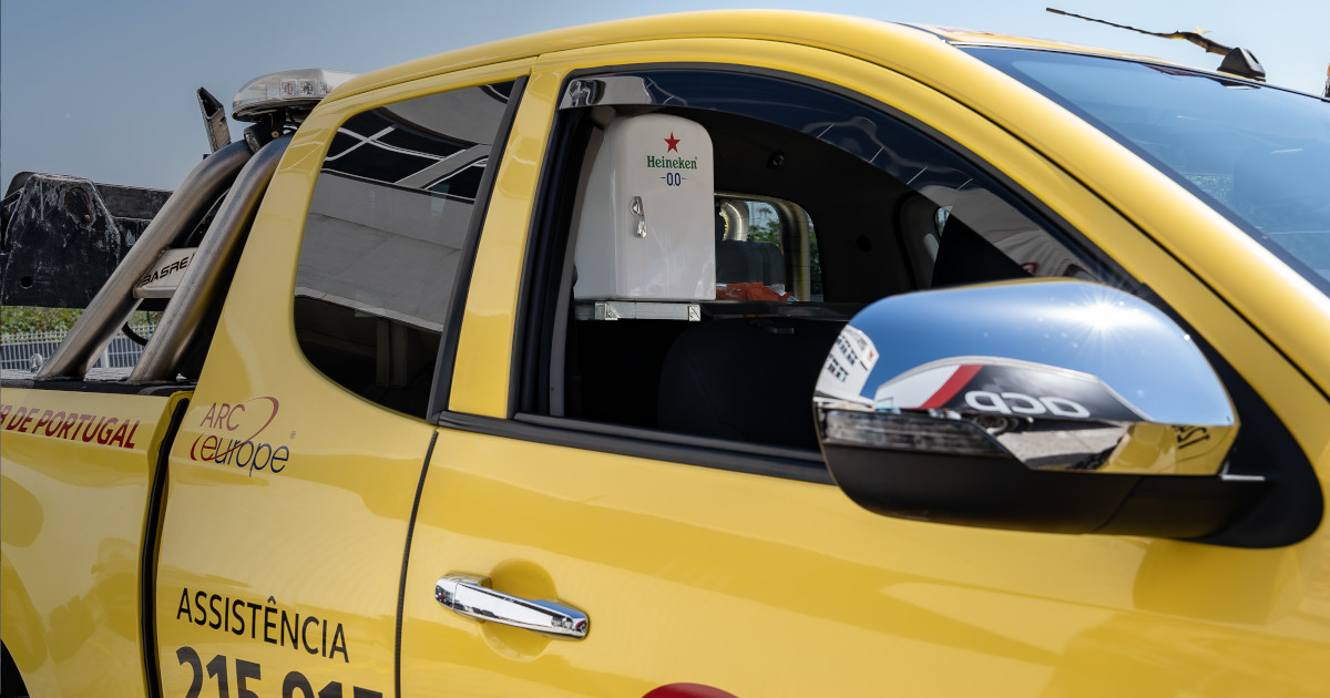Carros de assistência do ACP vão chegar com Heineken 0.0 para uma condução mais segura