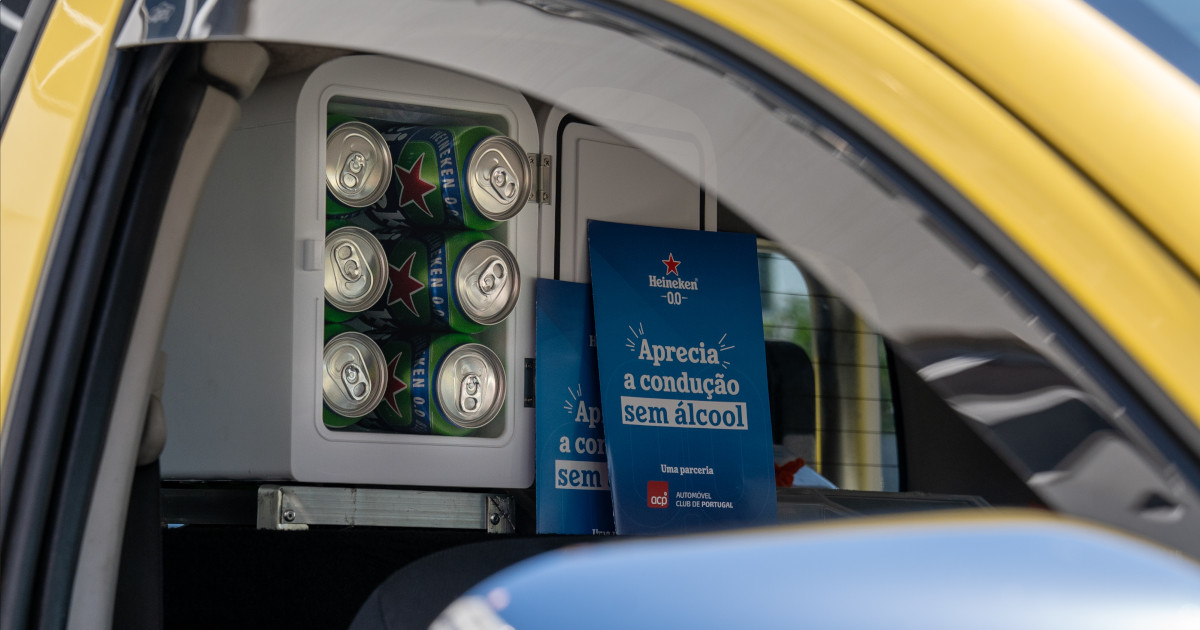 Carros de assistência do ACP vão chegar com Heineken 0.0 para uma condução mais segura