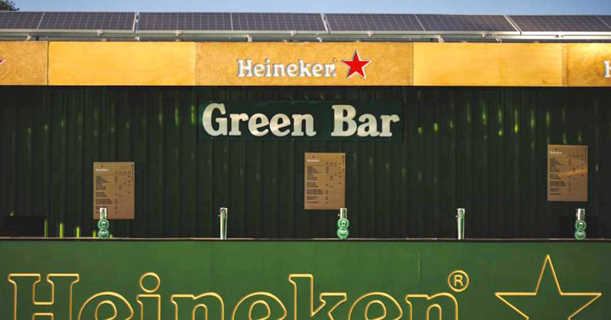 EDP e Heineken levam a energia solar aos copos de cerveja no NOS Alive