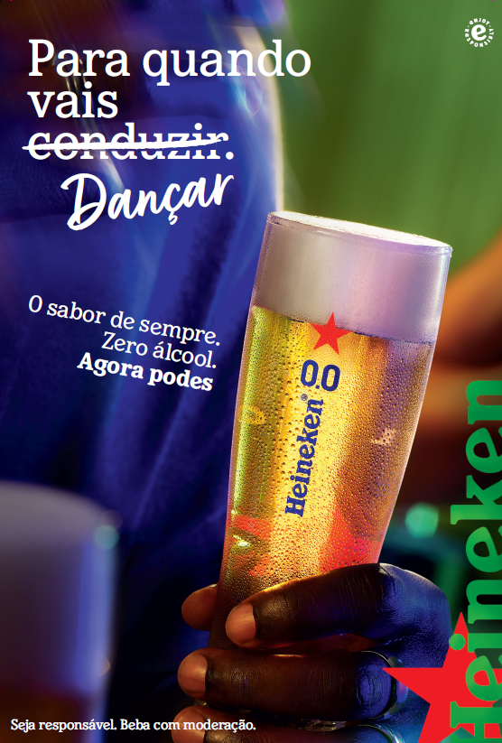 Heineken desafia os estereótipos associados ao consumo de cerveja sem álcool 