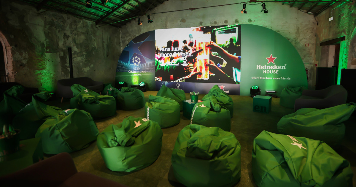 “Queremos elevar a forma como se vive”: Heineken House chega a Portugal para a final da Champions League