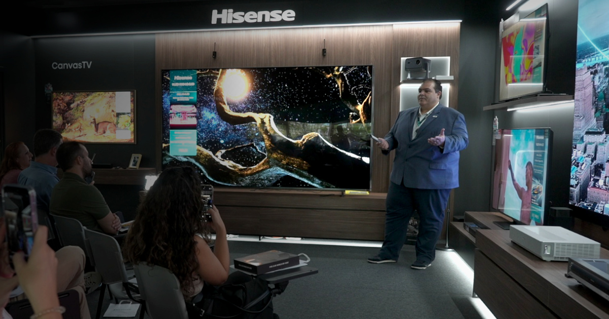 Hisense reforça inovação e experiência do consumidor com nova tecnologia RGB-MiniLED