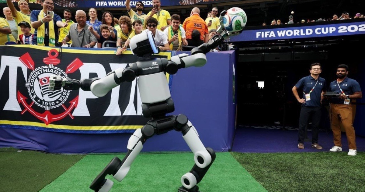 Hyundai leva o robô humanoide Atlas ao Campeonato do Mundo de Futebol