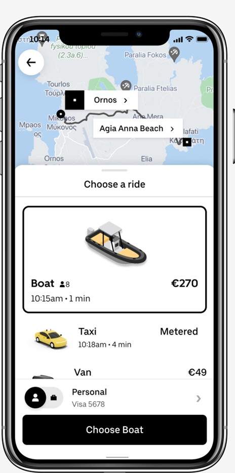 Do carro ao barco: Uber leva conceito de mobilidade para o mar com novo serviço