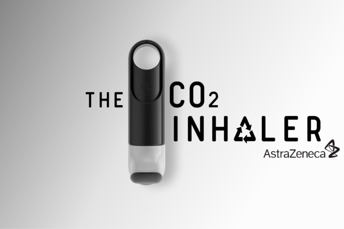 Este inalador é feito a partir de dióxido de carbono