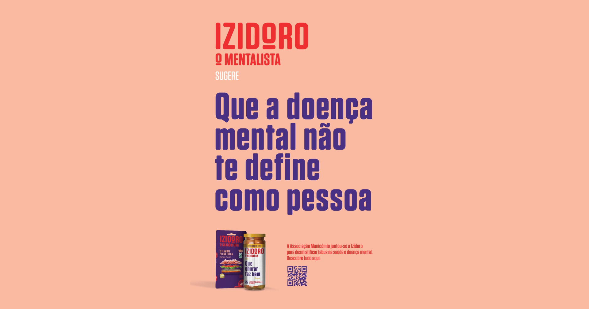 Izidoro e Manicómio lançam campanha que sensibiliza para a saúde mental