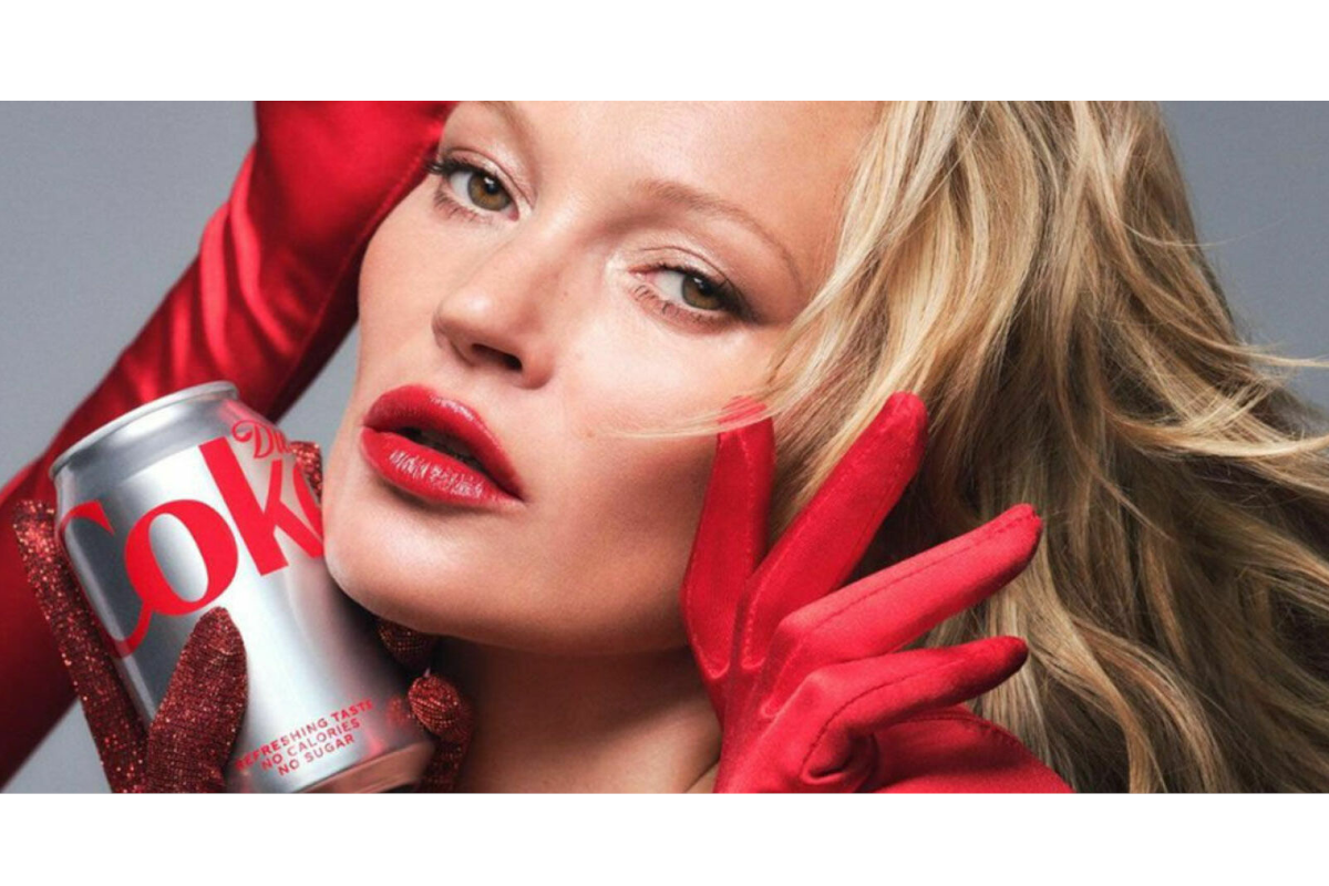 Kate Moss assume Direção Criativa da Diet Coke