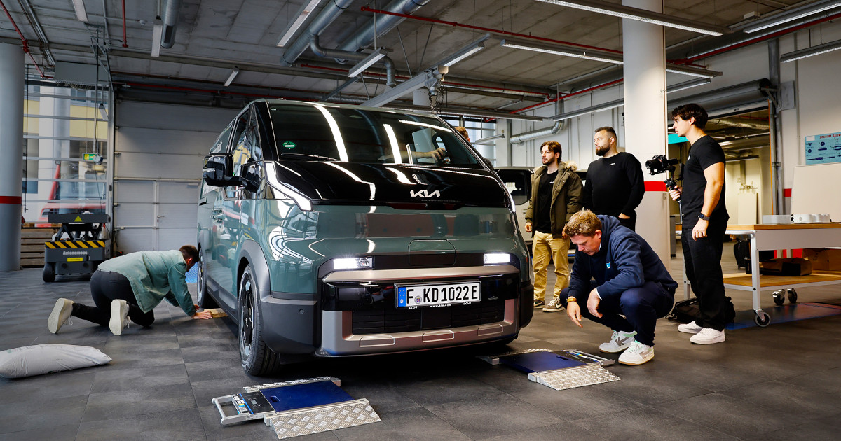 Kia estabelece recorde mundial de autonomia com o novo PV5 Cargo