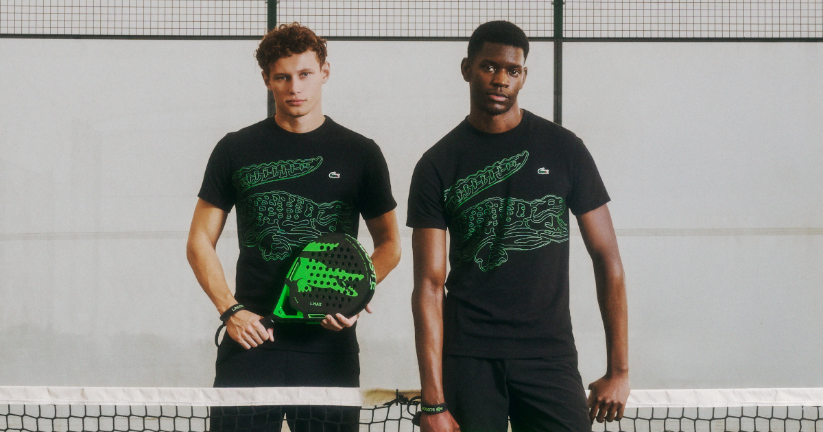 Lacoste entra no padel com primeira coleção dedicada à modalidade
