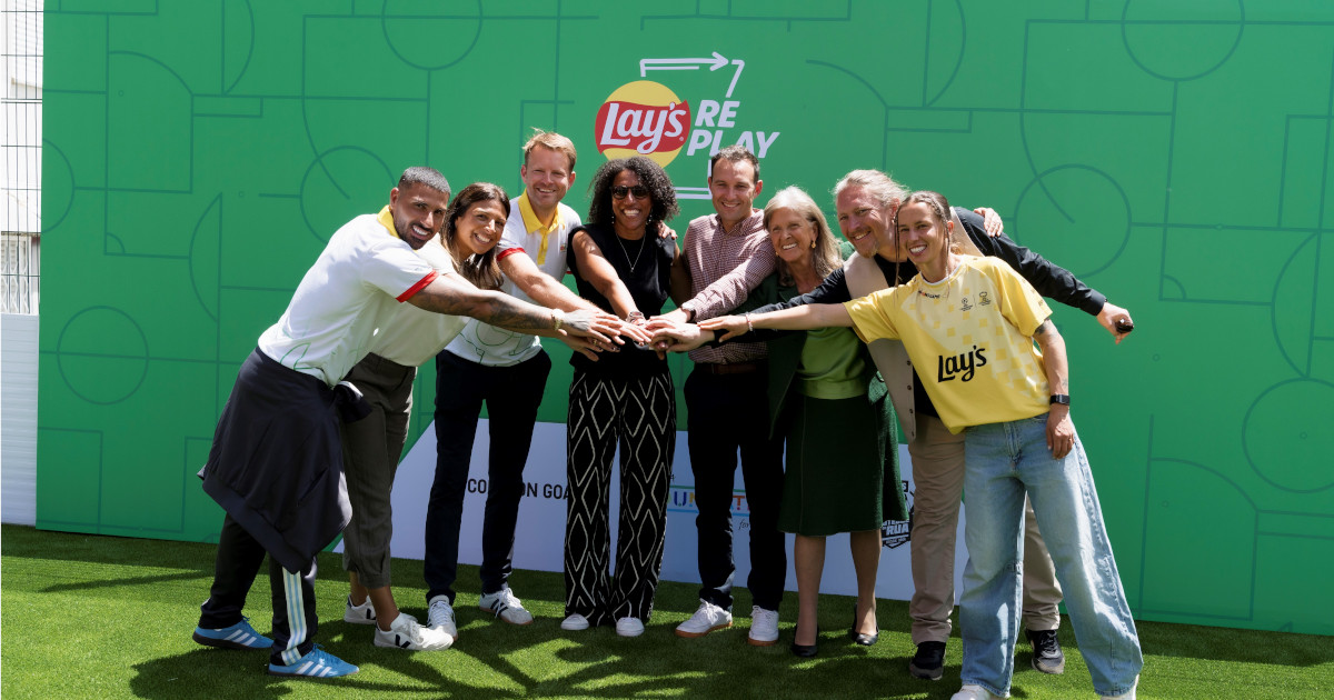 Lay’s RePlay inaugura primeiro campo de futebol em Portugal para unir desporto e impacto social