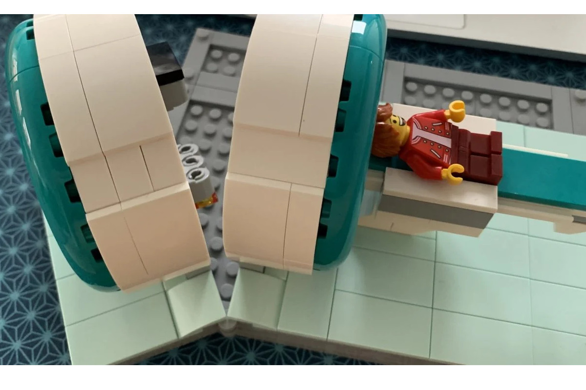 Lego apresenta kits que simulam scanners de ressonância magnética