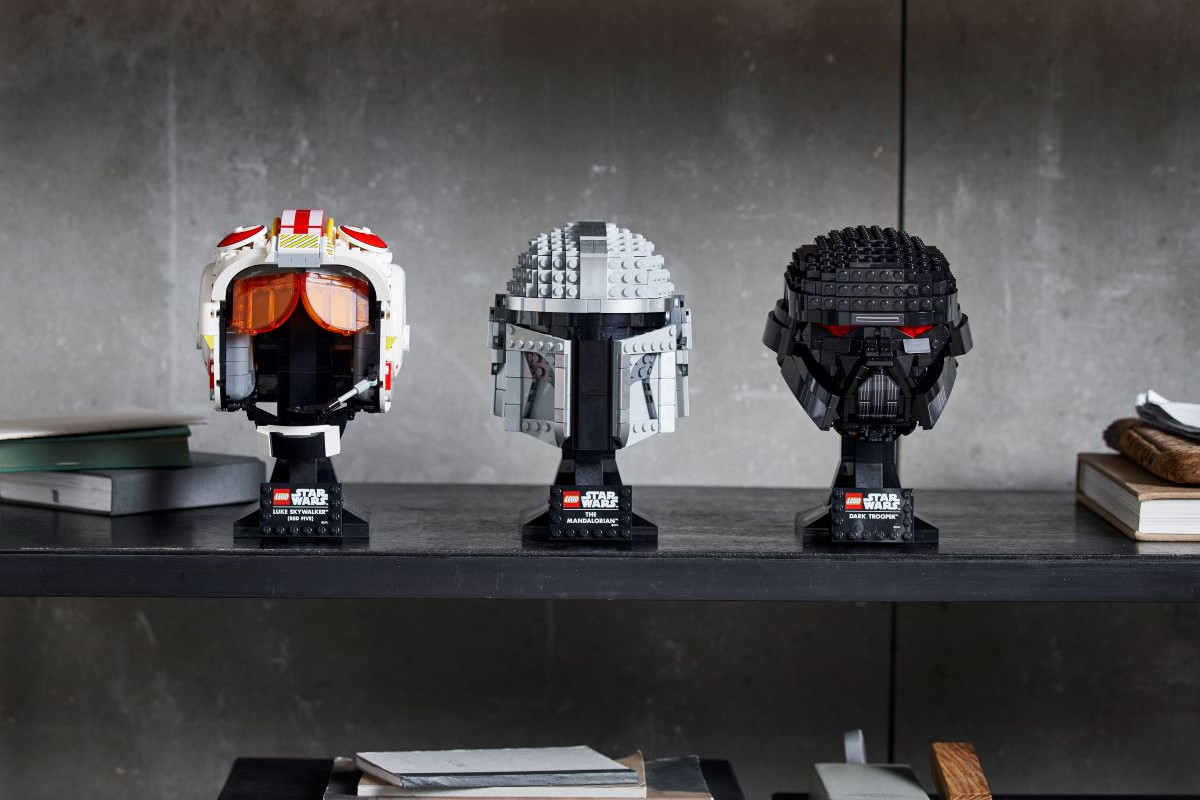 Lego lança novos capacetes Star Wars