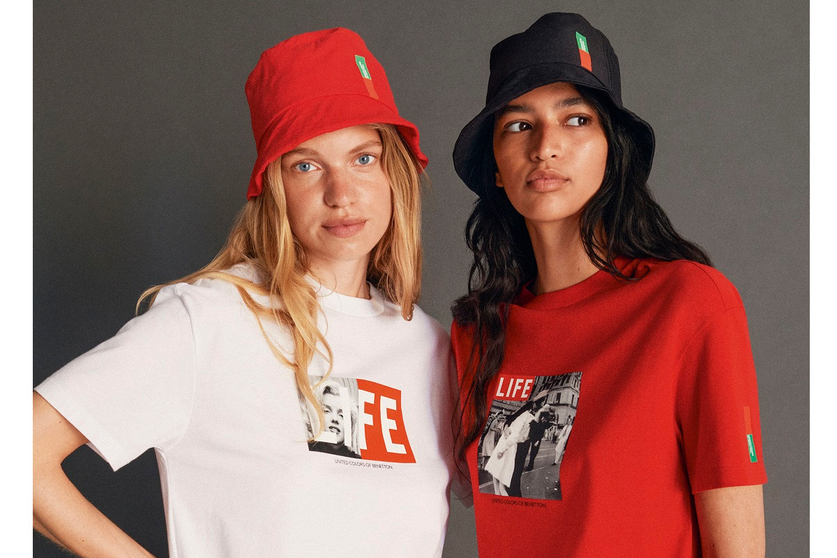 Revista Life inspira nova coleção da Benetton