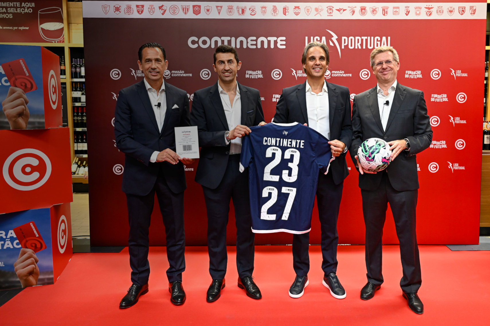 Continente vai vender bilhetes para jogos da Liga Portugal 
