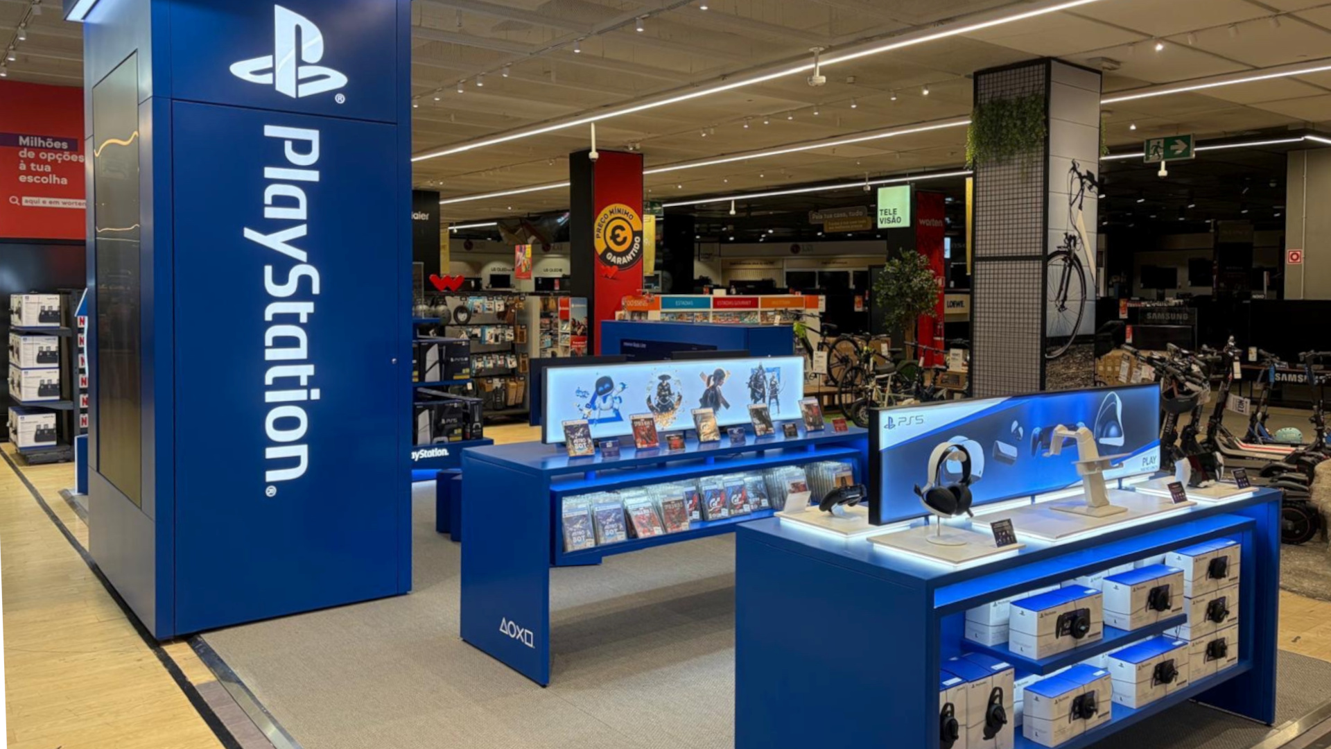 Worten inaugura primeira loja oficial da PlayStation na Península Ibérica