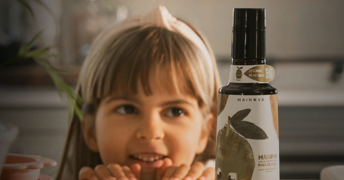 Primeiras garfadas? Há um novo azeite biológico desenvolvido para crianças