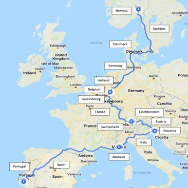 5109 km depois, o Kia EV6 chegou a Lisboa 