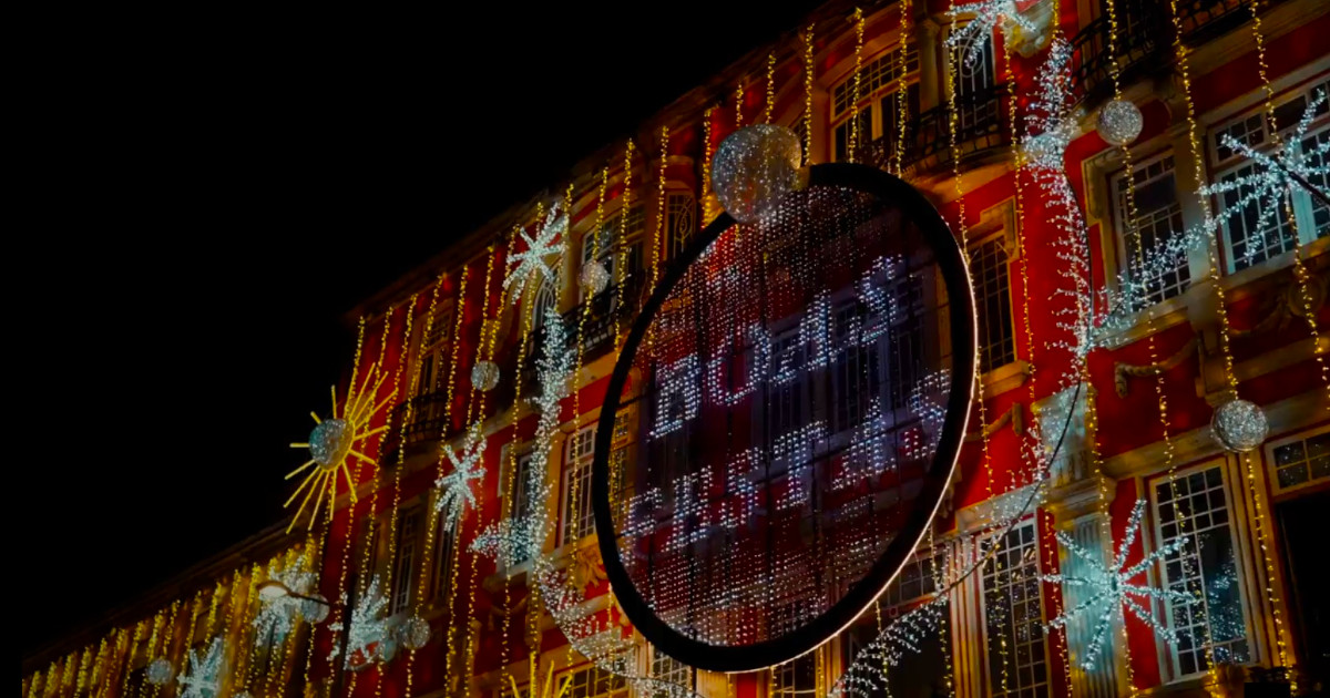 Marcolino ilumina o Natal do Porto e inicia as celebrações do centenário