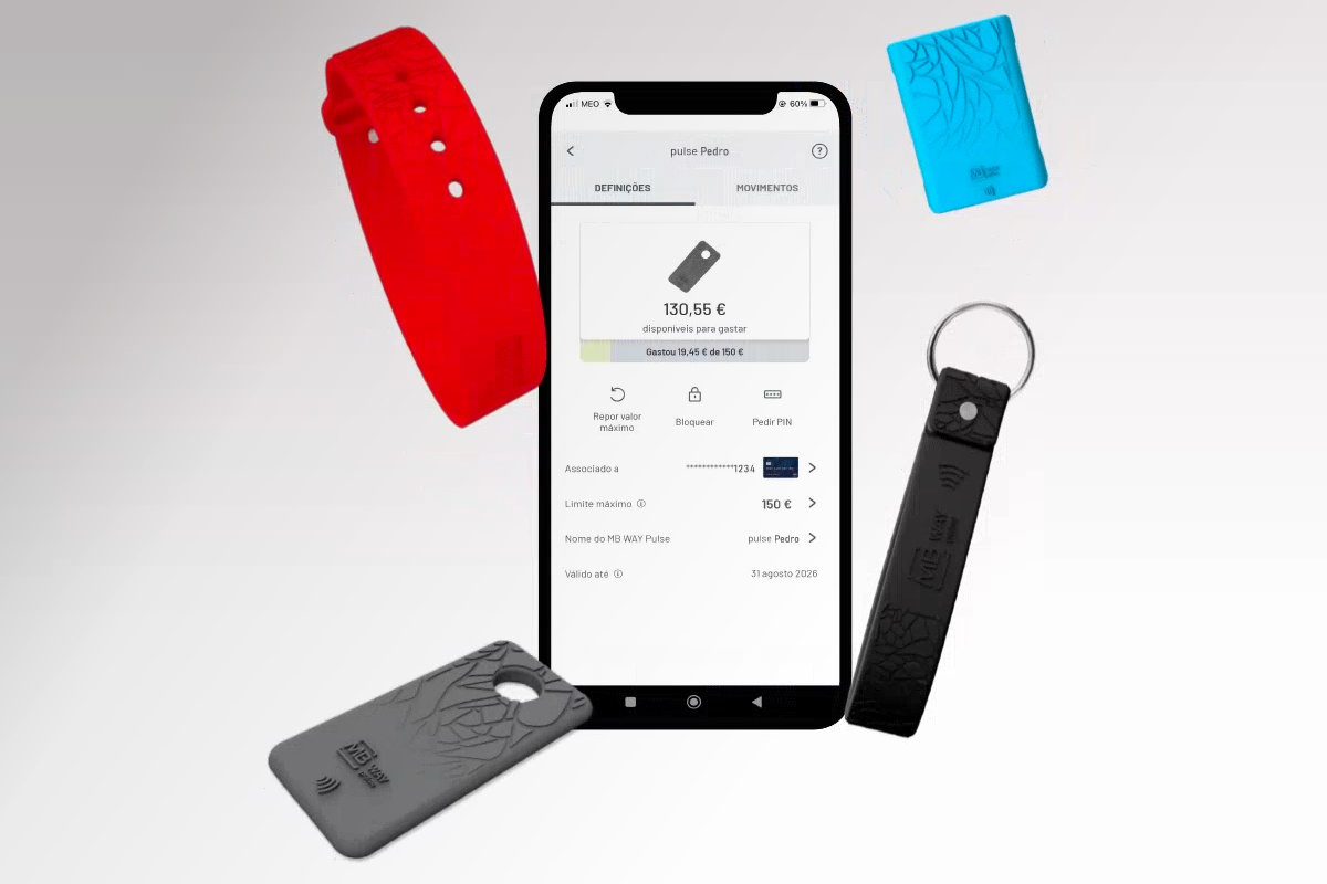 MB WAY: agora já é possível fazer pagamentos através de pulseiras e porta-chaves