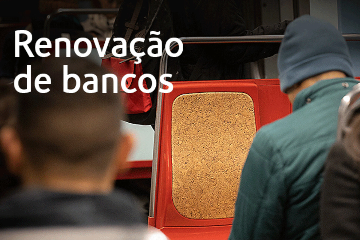 Metro de Lisboa renovou os bancos de toda a frota 