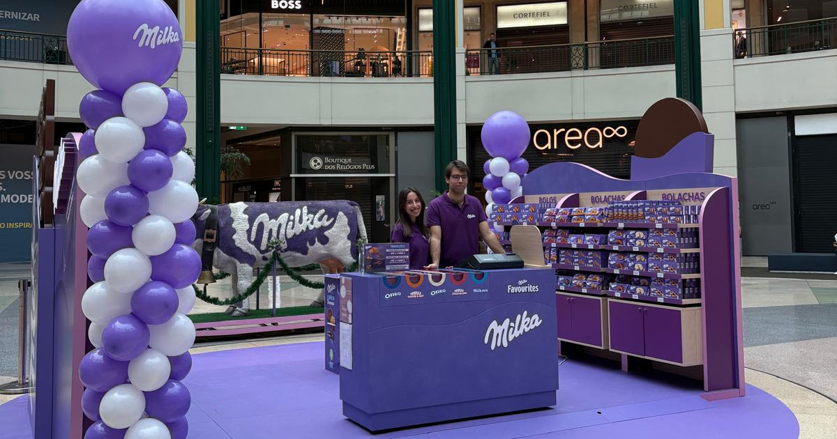 Milka inaugura a sua primeira loja pop-up em Portugal 