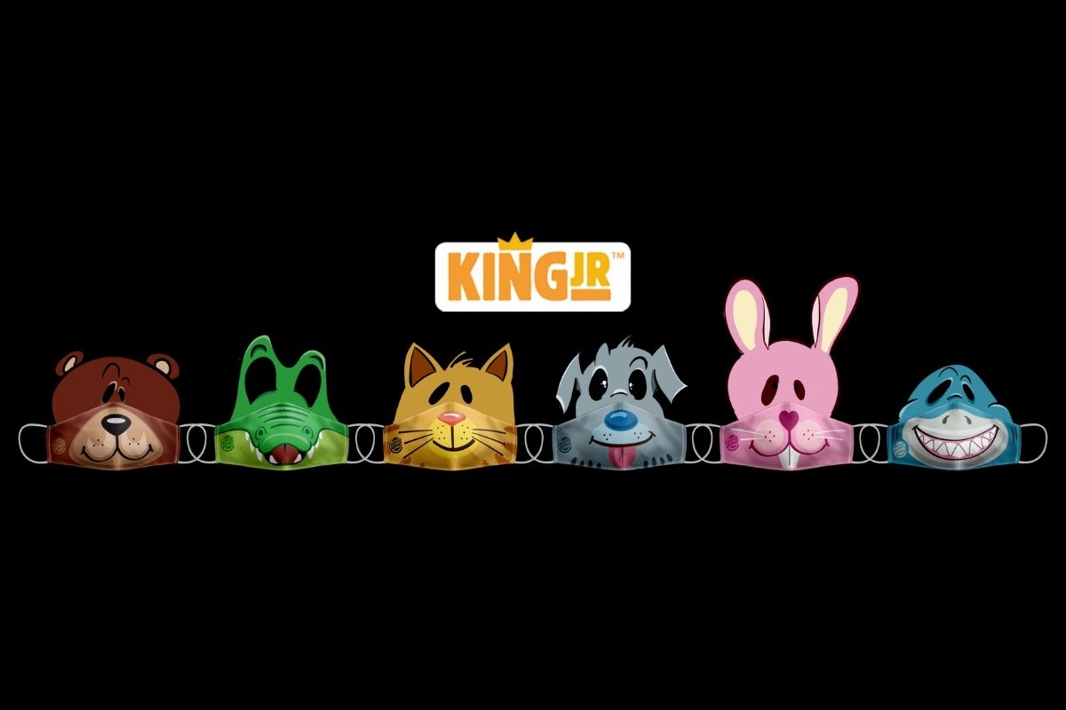  Burger King lança coleção de máscaras 