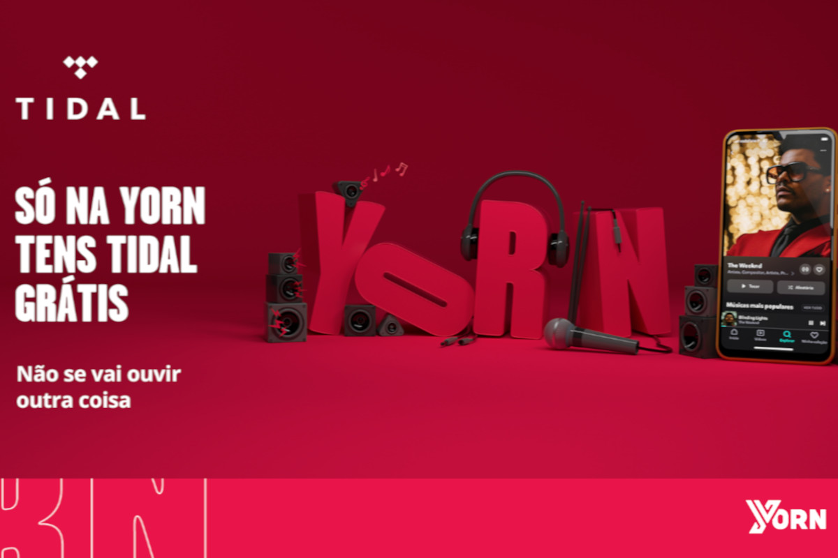 Vodafone lança TIDAL com oferta exclusiva para Clientes Yorn