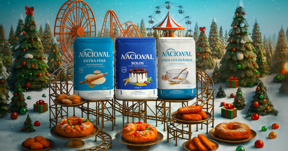 Campanha de Natal da Nacional celebra 176 anos de história na doçaria portuguesa