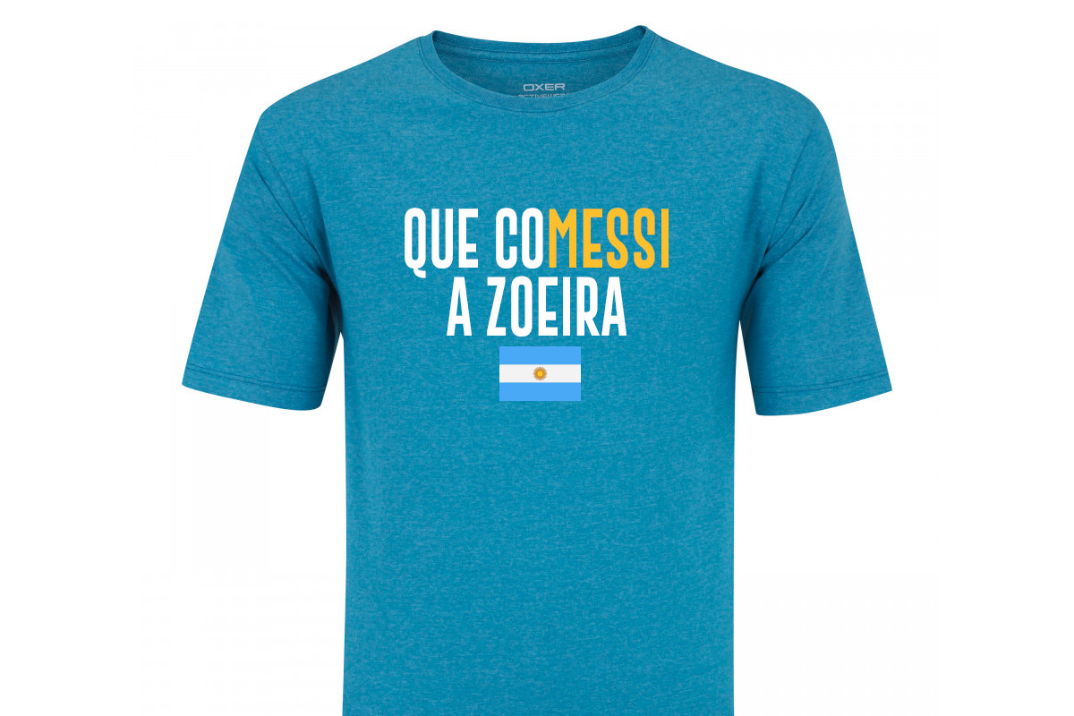 Esta marca vende t-shirts com relatos do mundial