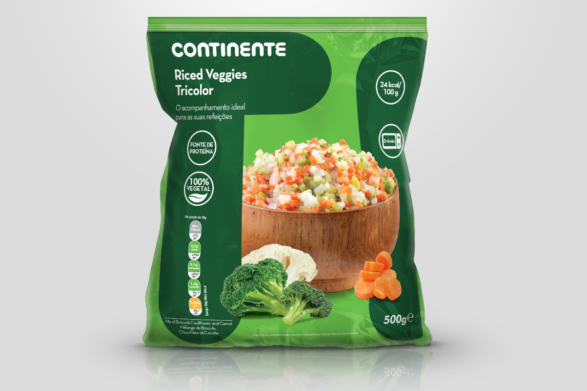 Vêm aí misturas 100% vegetais Continente