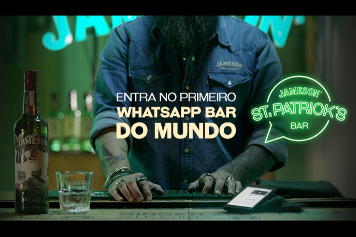 Jameson criou o primeiro Whatsapp Bar