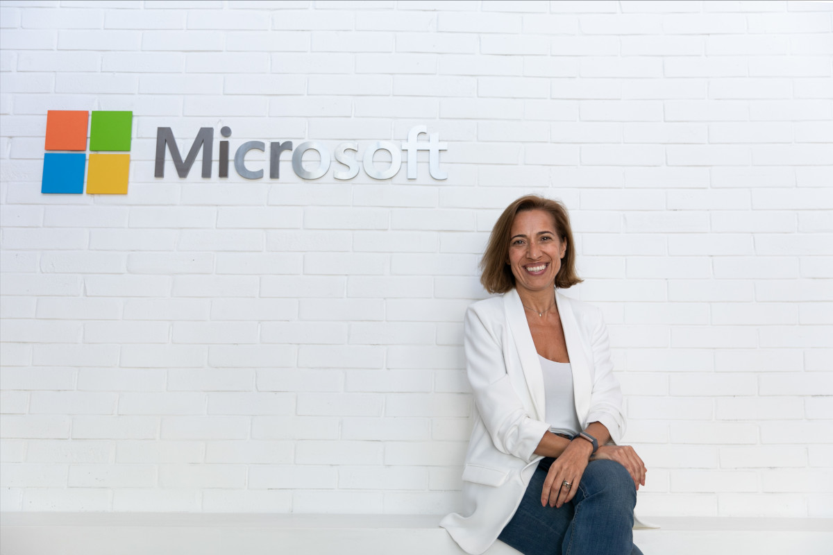 Teresa Virgínia responsável pela comunicação da Microsoft
