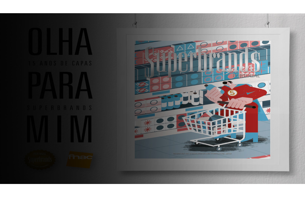 Capas Superbrands transformadas em obras de arte