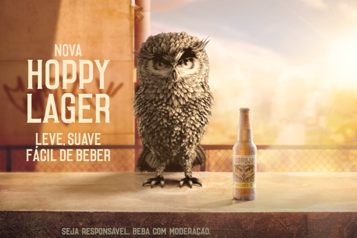 Coruja apresenta a sua Hoppy Lager em campanha