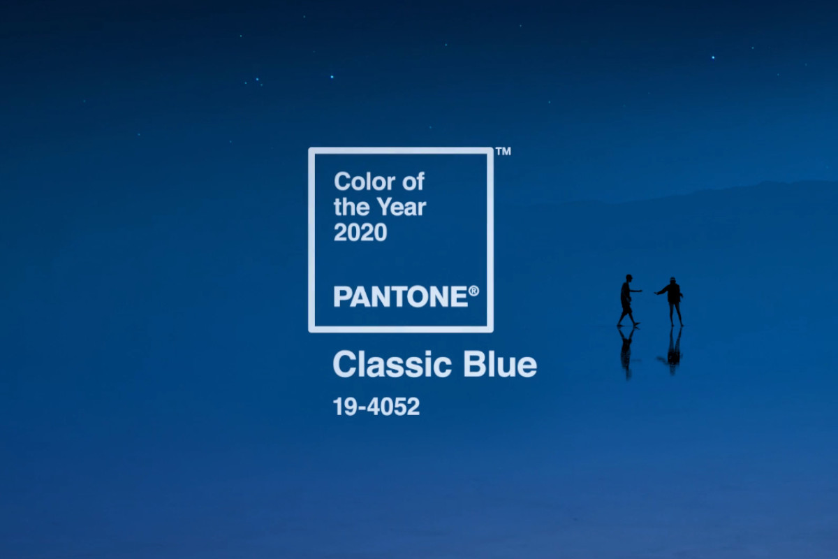 Azul clássico é a cor Pantone para 2020