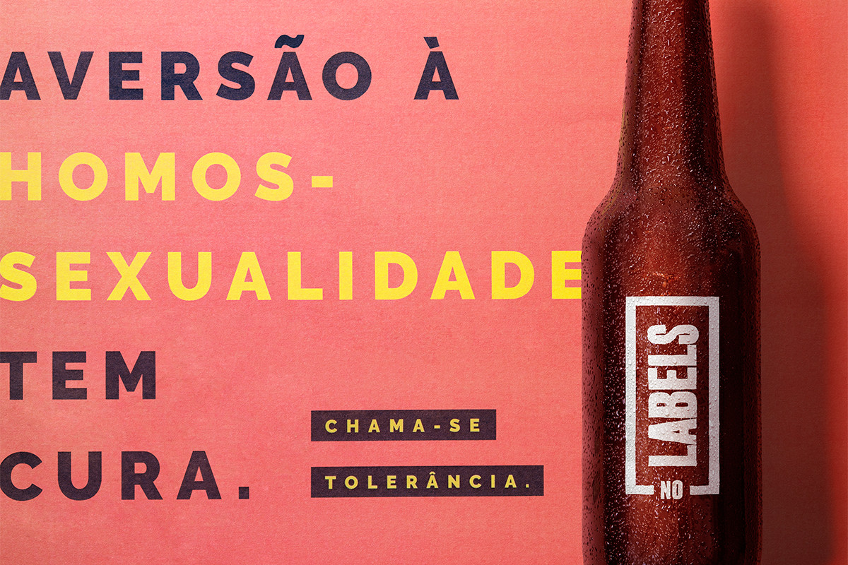 Cerveja sem rótulo criada para lutar contra preconceitos