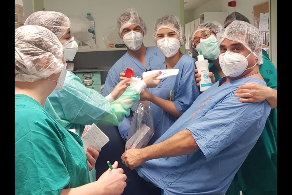 A tratar dos profissionais de saúde