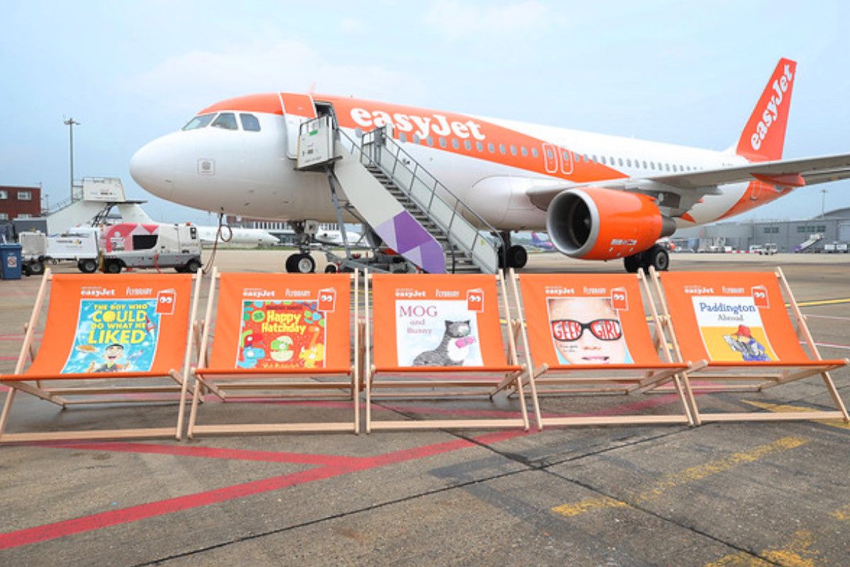 Aviões da easyJet transformados em “bibliotecas voadoras”