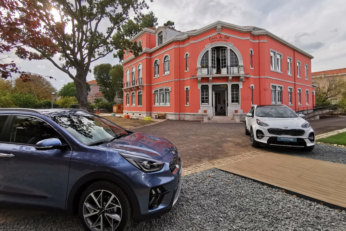 Kia &quot;toma de assalto&quot; a Fundação do Gil