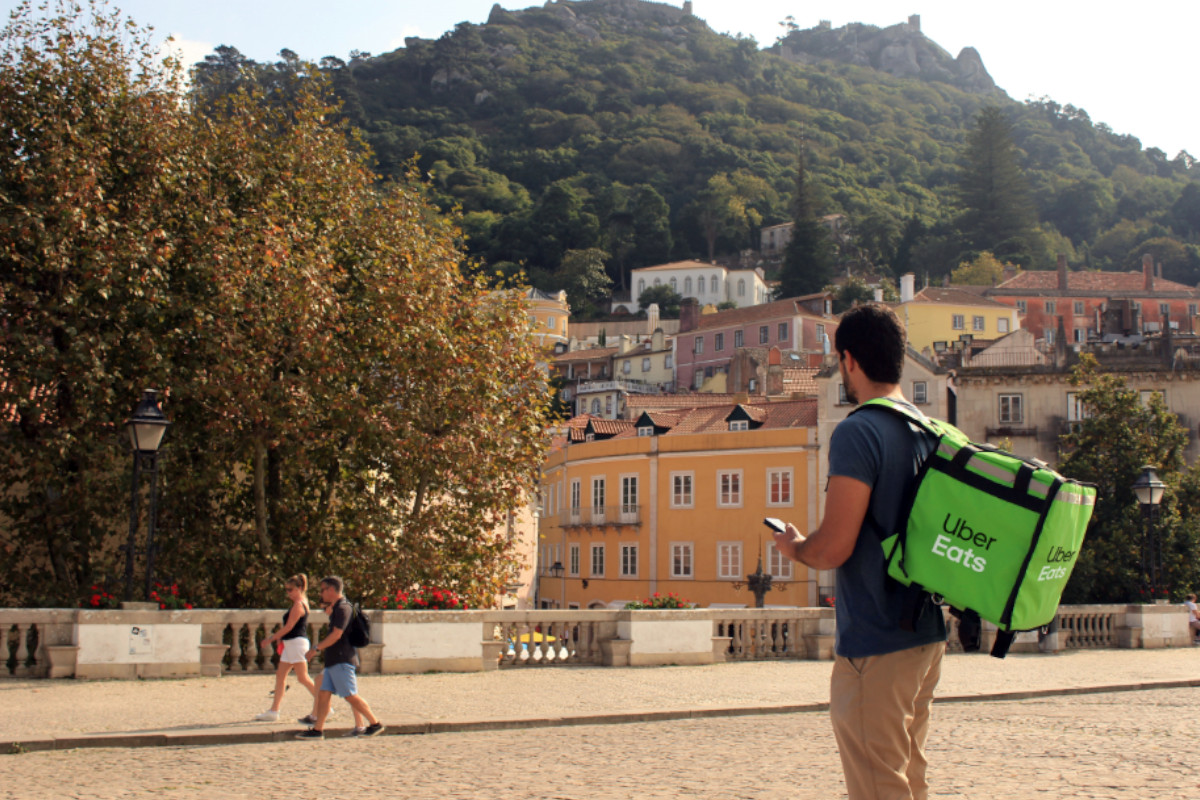 Uber Eats chega a Sintra 