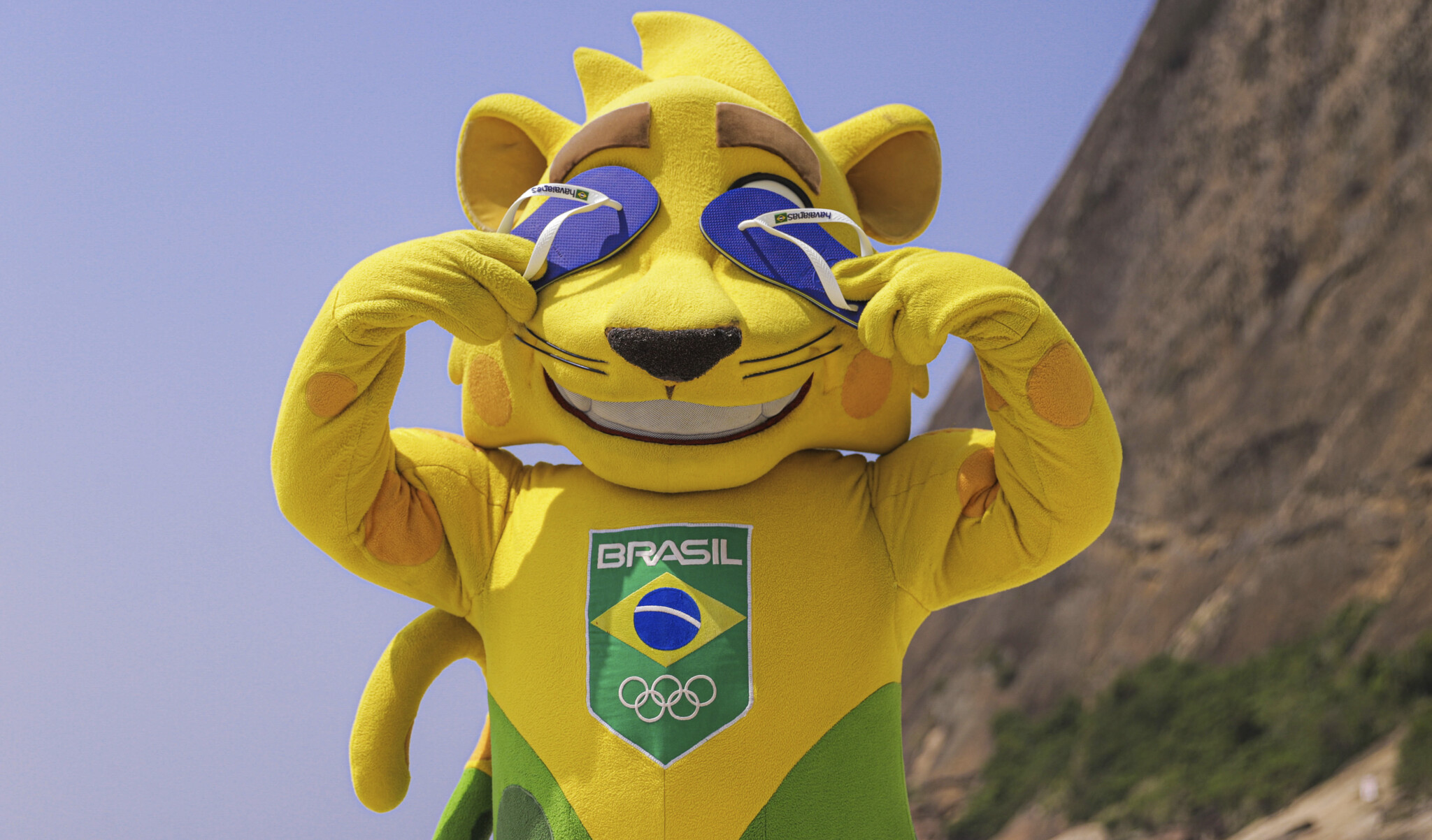 Havaianas calça atletas Olímpicos e Paralímpicos