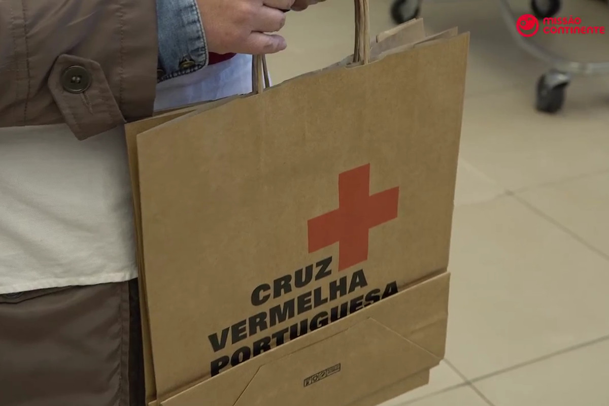 Cruz Vermelha e Missão Continente juntas em recolha de alimentos